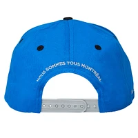 Casquette réglable unisexe Live Breathe Futbol Blue CF Montréal