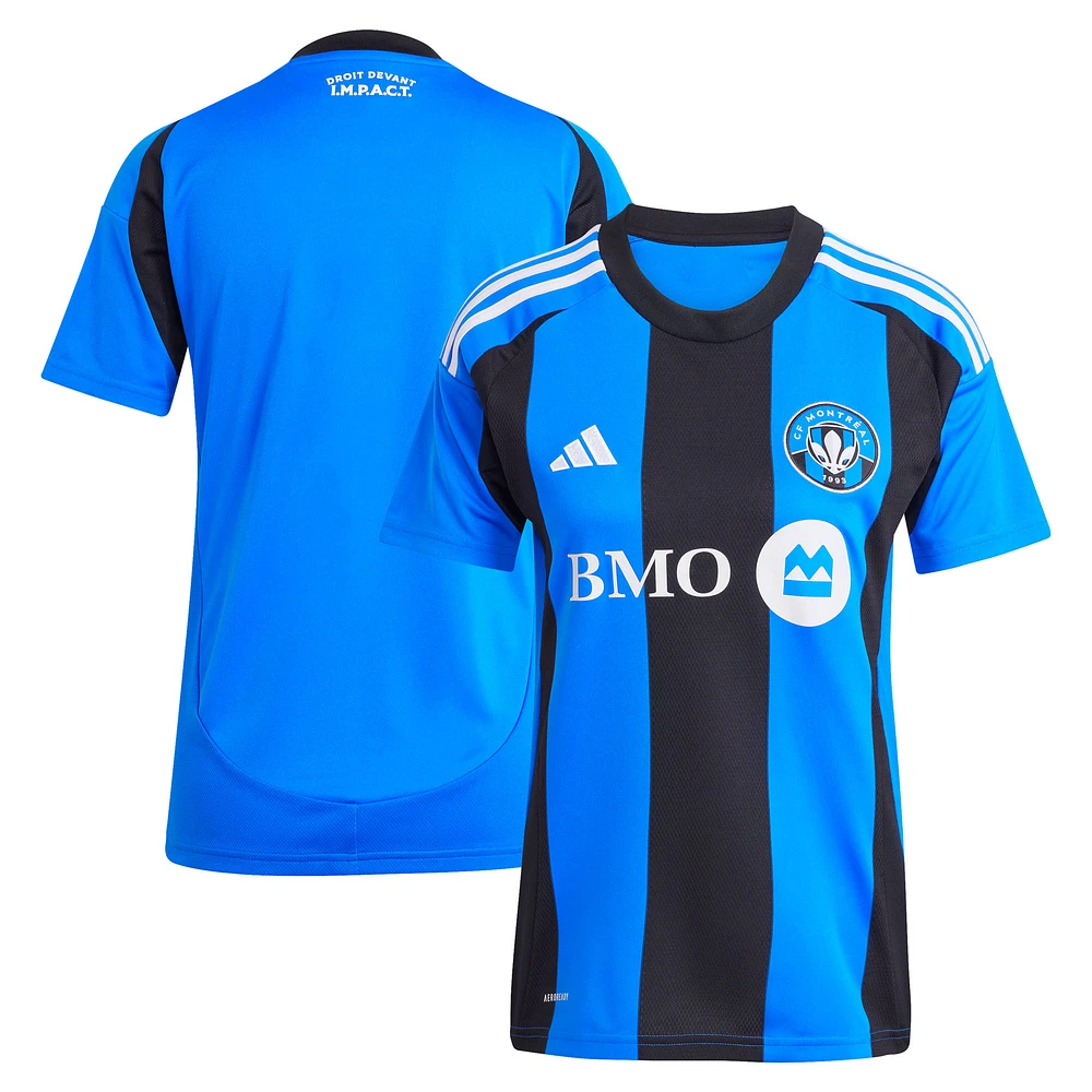Women's adidas  Blue CF Montréal 2025 Original Replica Jersey