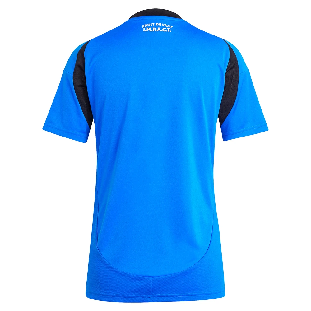 Women's adidas  Blue CF Montréal 2025 Original Replica Jersey