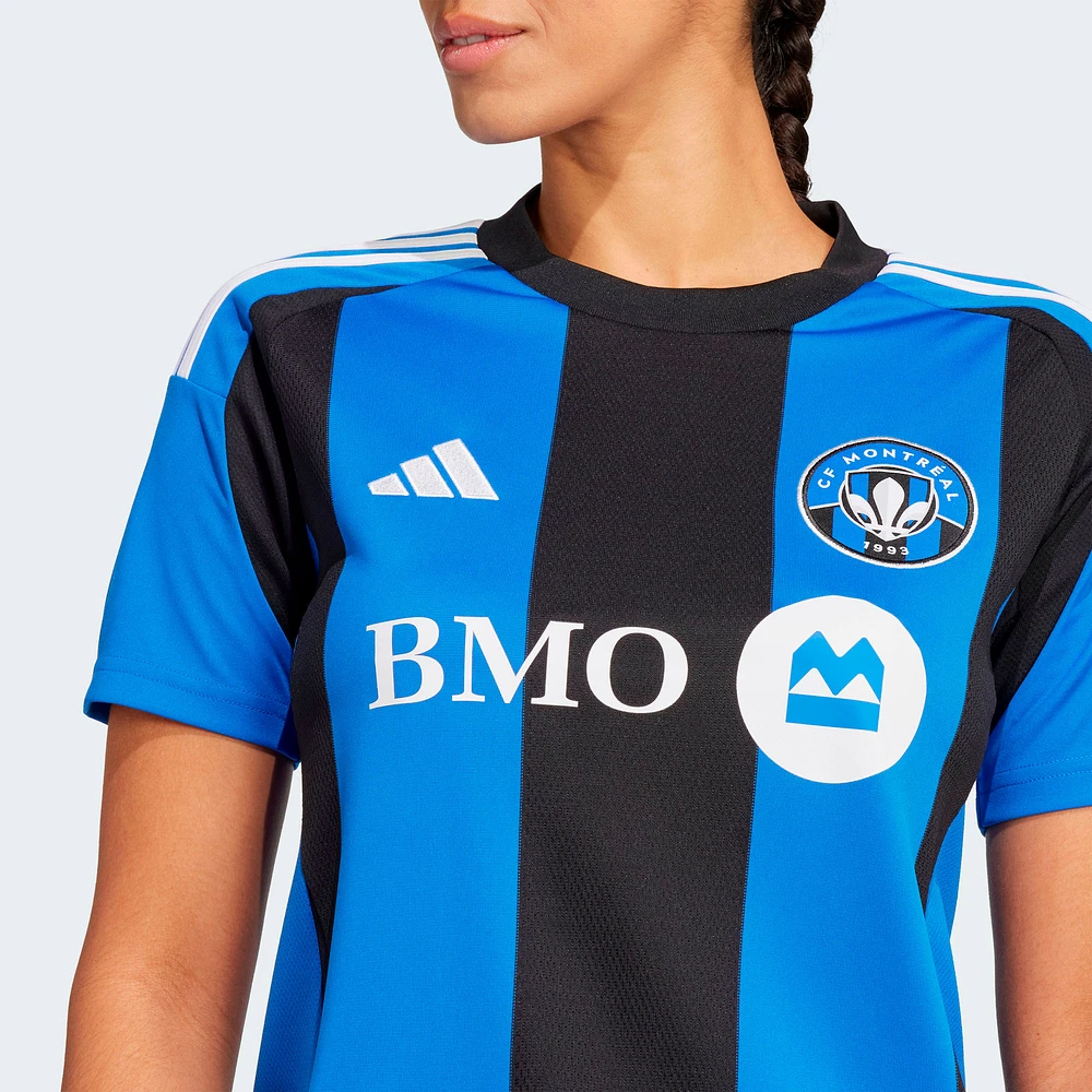 Women's adidas  Blue CF Montréal 2025 Original Replica Jersey