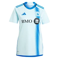 Women's adidas Joel Waterman Light Blue CF Montreal 2024 La Main Replica Player Jersey