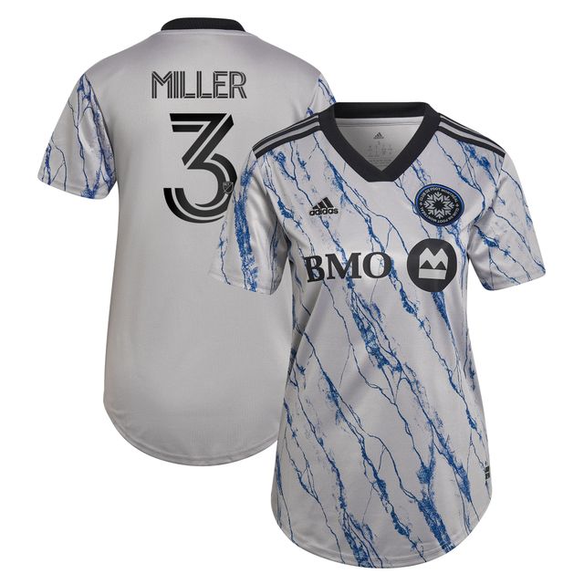 Men's Adidas Kamal Miller Black CF Montréal 2021 Primary Replica Player Jersey Size: Large