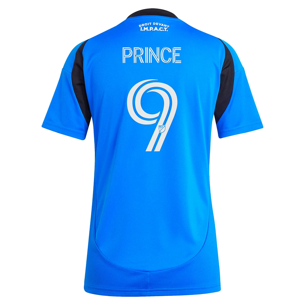 Women's adidas Prince Owusu Blue CF Montréal 2025 Original Replica Player Jersey