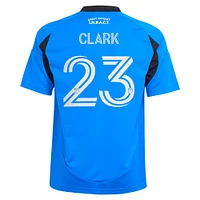 Maillot de joueur réplique original Montréal 2025 adidas Caden Clark Blue CF pour jeune