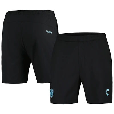 Men's Charly  Black C.F. Pachuca DRY FACTOR 2023/24 Lined Training Shorts