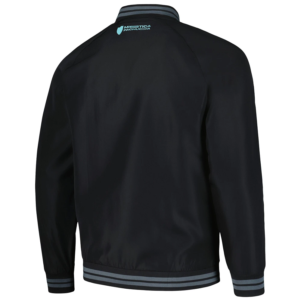 Charly Black C.F. pour homme Blouson aviateur entièrement zippé Pachuca