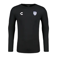 Men's Charly  Black C.F. Pachuca Long Sleeve T-Shirt