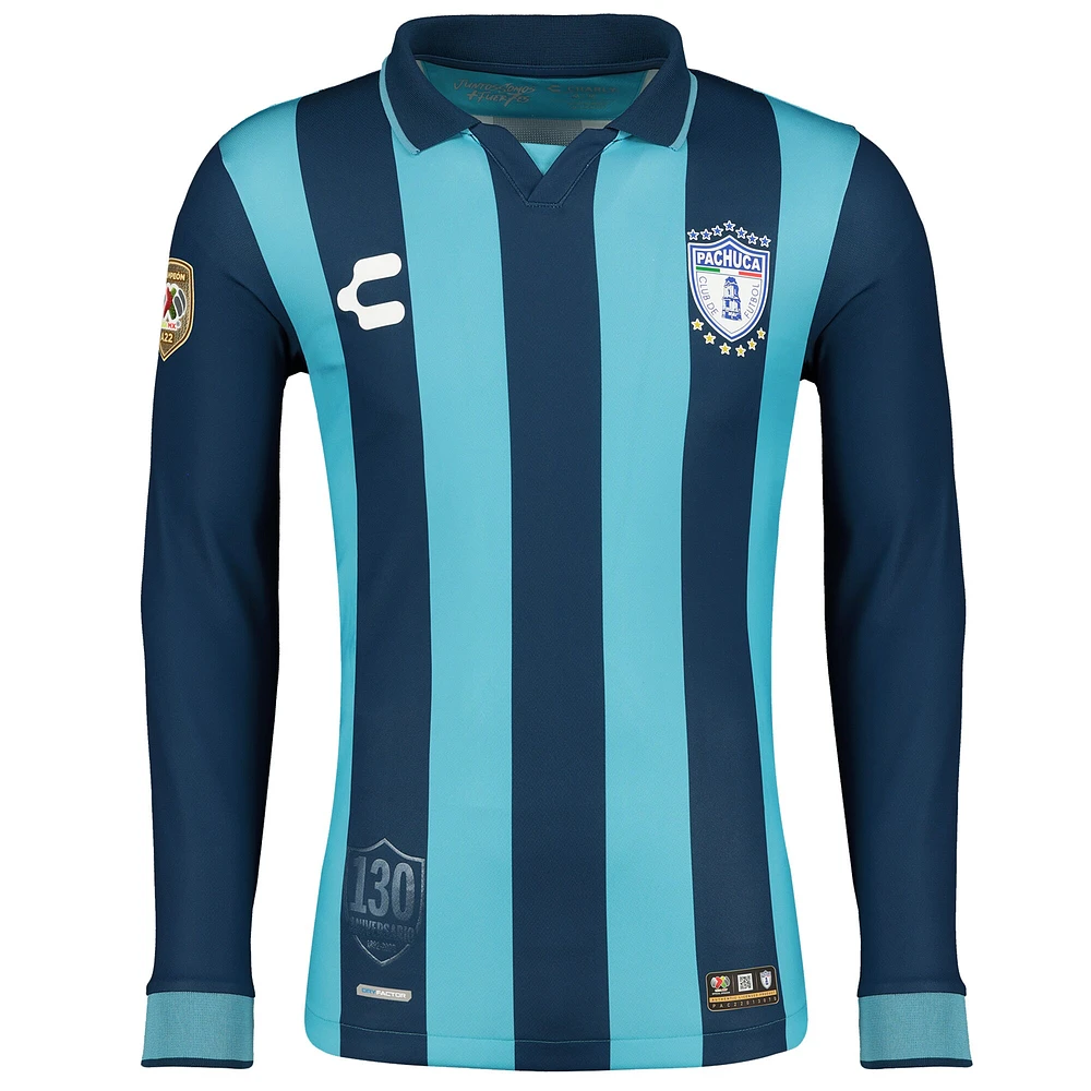 Charly Blue C.F. Homme Pachuca 2022/23 Maillot commémoratif à manches longues