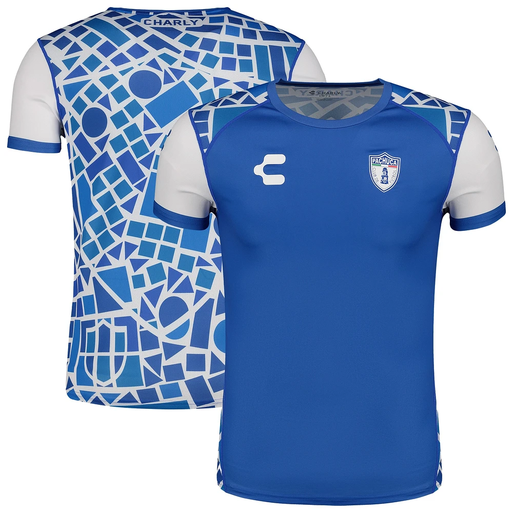 Men's Charly  Blue C.F. Pachuca DRY FACTOR 2024/25 Training Performance T-Shirt