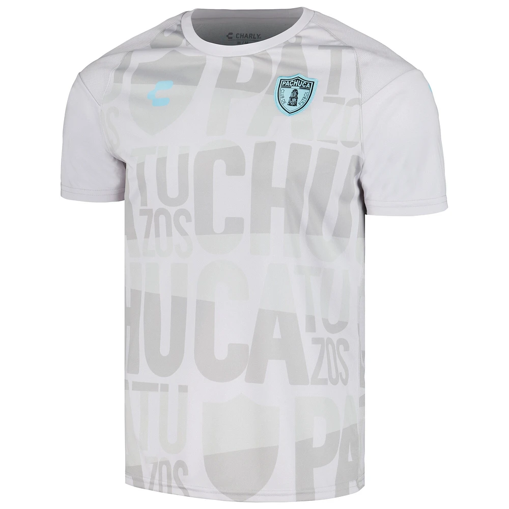 Pantalon Charly Grey C.F. pour hommes Pachuca T-shirt d'entraînement DRY FACTOR 2023/24