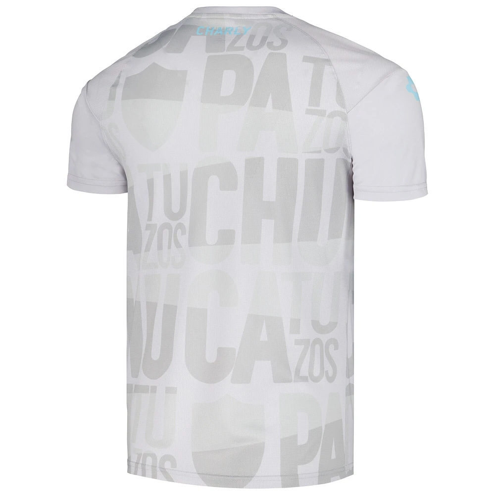 Pantalon Charly Grey C.F. pour hommes Pachuca T-shirt d'entraînement DRY FACTOR 2023/24