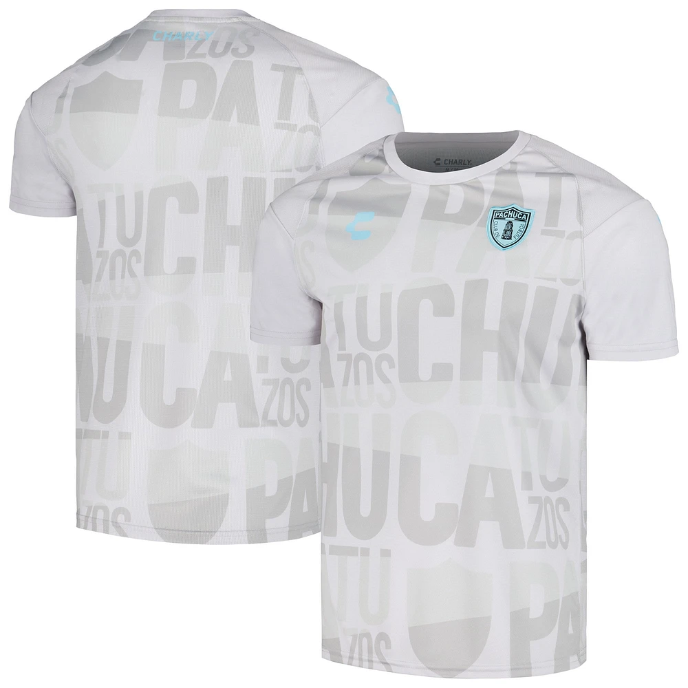 Pantalon Charly Grey C.F. pour hommes Pachuca T-shirt d'entraînement DRY FACTOR 2023/24