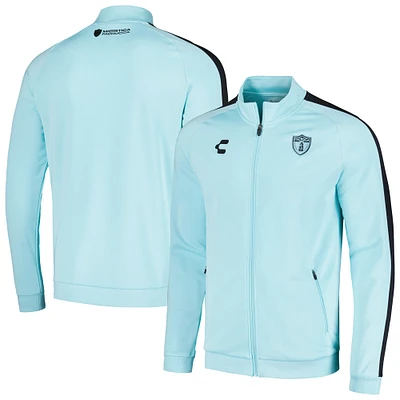 Baskets Charly Blue C.F. pour hommes Veste raglan légère entièrement zippée Pachuca