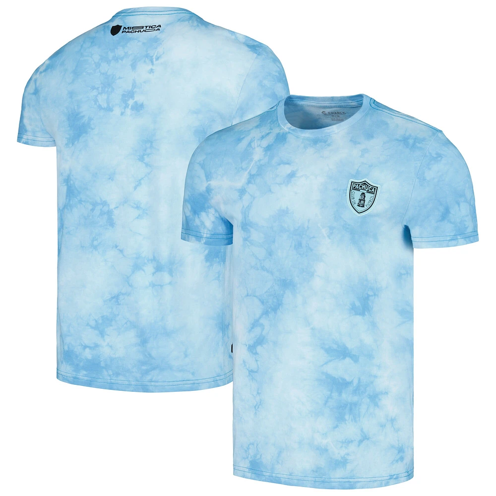 Men's Charly Light Blue C.F. Pachuca Tie-Dye T-Shirt