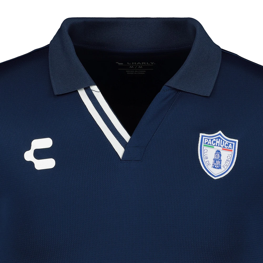 Men's Charly  Navy C.F. Pachuca DryFactor Polo