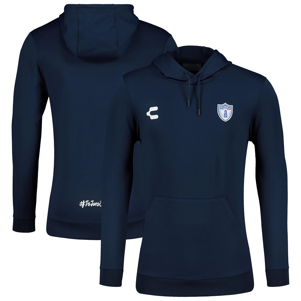 Sweat à capuche Charly Navy C.F. Pachuca pour homme