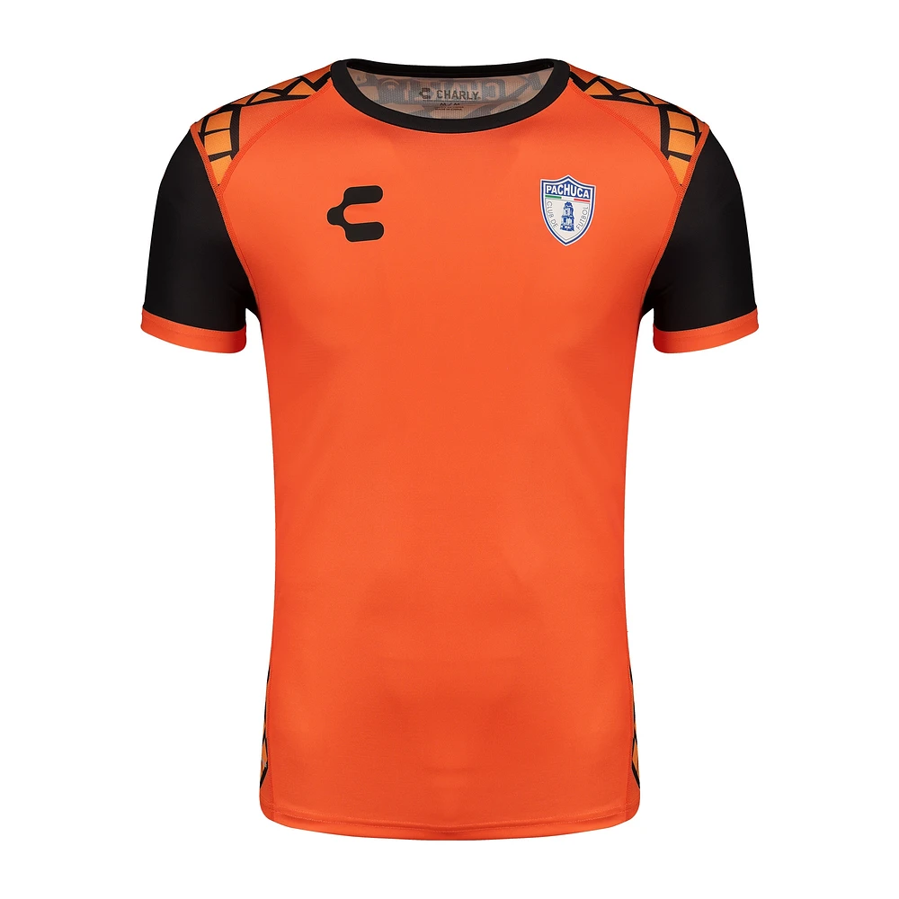 Men's Charly  Orange C.F. Pachuca DRY FACTOR 2024/25 Training Performance T-Shirt