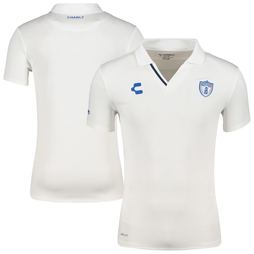 Men's Charly  White C.F. Pachuca DryFactor Polo