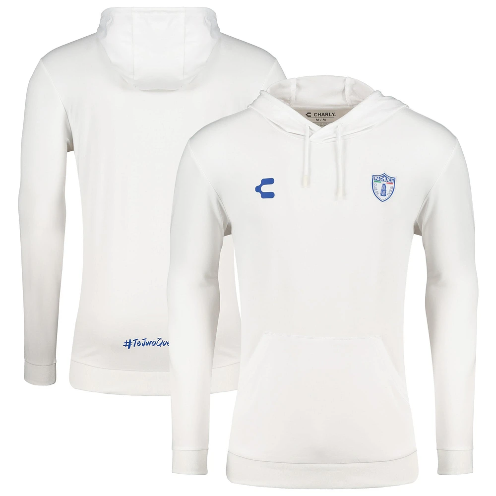 Sweat à capuche Charly White C.F. Pachuca pour homme