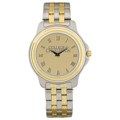 Charleston Cougars Two-Tone Medallion Wristwatch - Gold/Silver