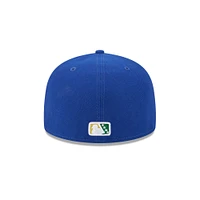 Men's New Era  Blue Charleston RiverDogs Theme Nights 59FIFTY Fitted Hat