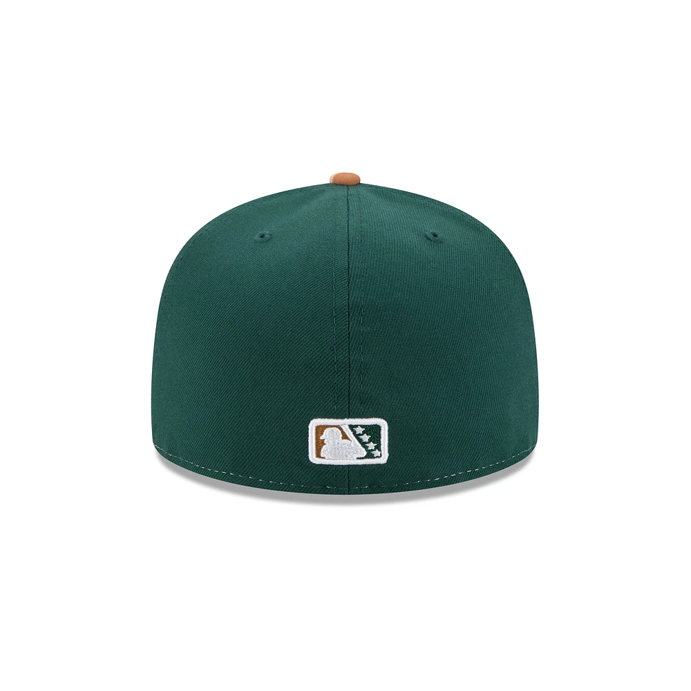 Casquette ajustée 59FIFTY Charleston RiverDogs blanche New Era pour homme