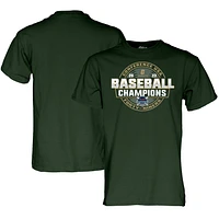 Bleu 84 Vert Charlotte 49ers 2023 C-USA Baseball Conference Tournament Champions T-Shirt