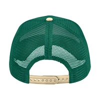 Casquette réglable Colosseum Green Charlotte 49ers Wyatt Primary Team Trucker pour hommes