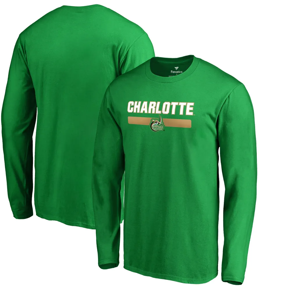 Lids Charlotte 49ers Fanatics Branded Team Strong Long Sleeve T-Shirt -  Green