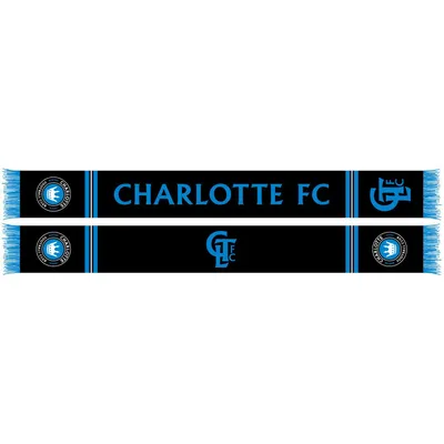 Charlotte FC Secondary Woven Scarf - Black