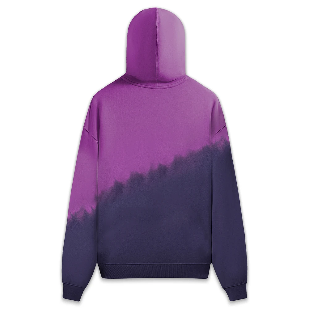 Sweat à capuche tie-dye 704 Shop Charlotte FC violet pour homme