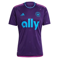 Men's adidas Ashley Westwood Purple Charlotte FC 2023 Crown Jewel Kit Replica Jersey