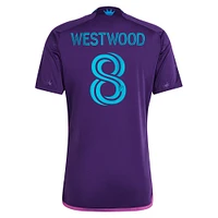 Men's adidas Ashley Westwood Purple Charlotte FC 2023 Crown Jewel Kit Replica Jersey