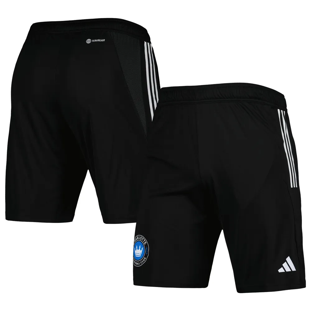 Men's adidas Black Charlotte FC 2023 On-Field AEROREADY Training Shorts