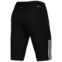 Men's adidas Black Charlotte FC 2023 On-Field Training AEROREADY Half Pants