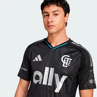 Men's adidas Black Charlotte FC 2025 Fortress Kit Authentic Jersey