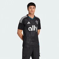 Men's adidas  Black Charlotte FC 2025 Fortress Kit Replica Jersey