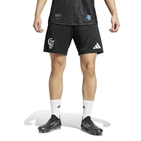 Men's adidas  Black Charlotte FC Away 2025 Fortress Kit Authentic Shorts