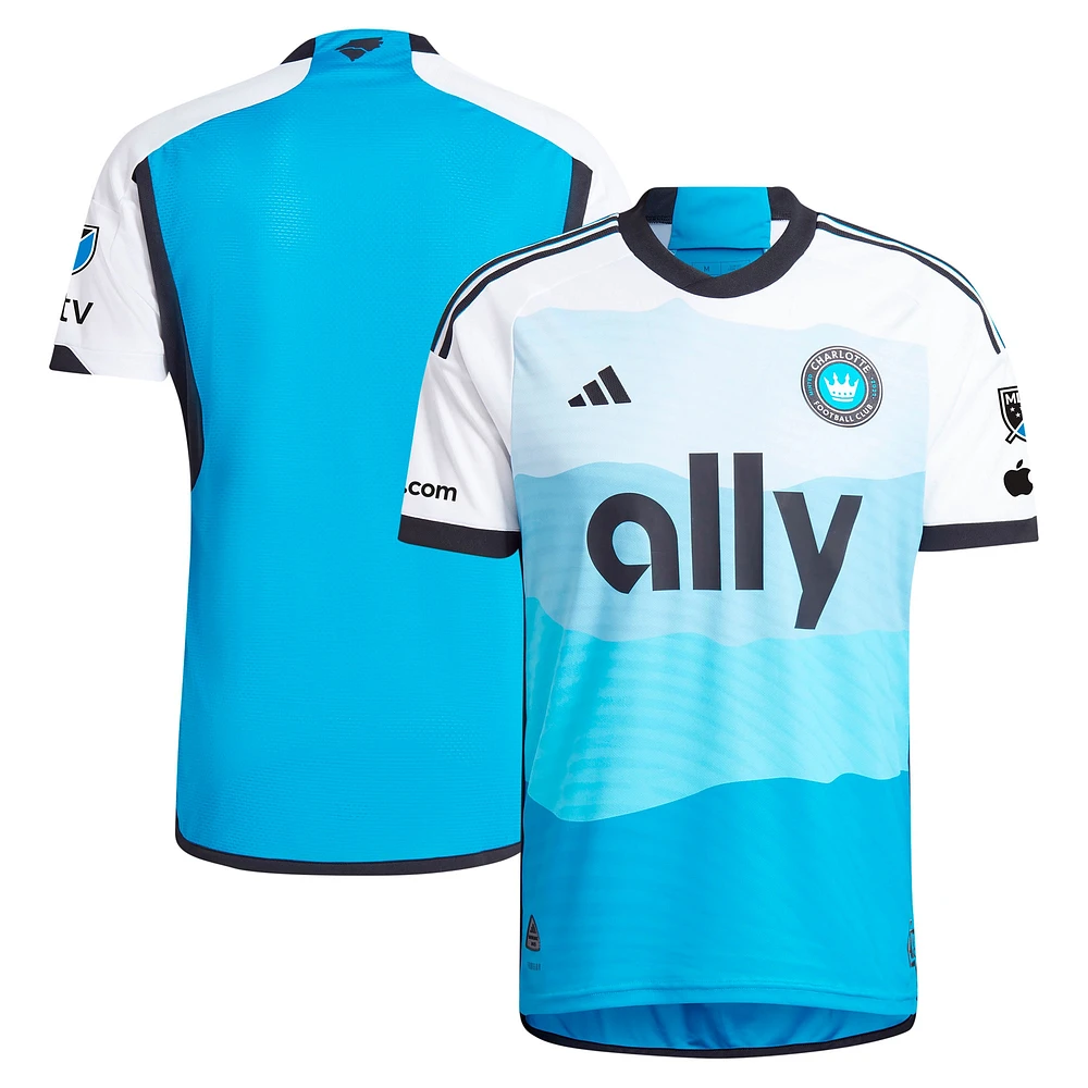 Men's adidas Blue Charlotte FC 2024 The Carolina Kit: Explore Authentic Jersey