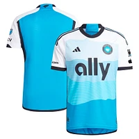 Men's adidas Blue Charlotte FC 2024 The Carolina Kit: Explore Authentic Jersey