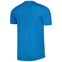 T-shirt adidas Charlotte FC Club DNA Performance pour hommes, bleu