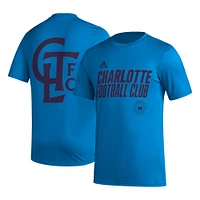 Men's adidas Charlotte FC Team Jersey Hook AEROREADY T-Shirt