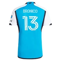 Kit adidas Brandt Bronico Charlotte FC 2024 The Carolina pour homme : découvrez le maillot de joueur authentique