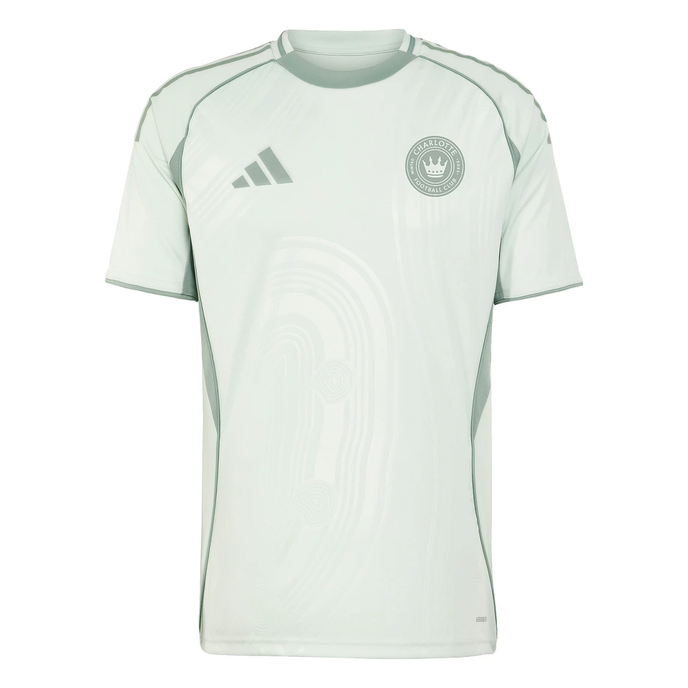 Men's adidas Light Green Charlotte FC 2025 One Planet Pre-Match Top