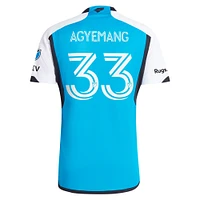 Men's adidas Patrick Agyemang Blue Charlotte FC 2024 The Carolina Kit: Explore Authentic Player Jersey