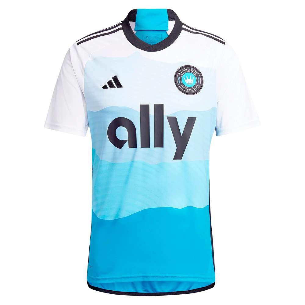 Men's adidas Patrick Agyemang Blue Charlotte FC 2024 The Carolina Kit: Explore Replica Player Jersey