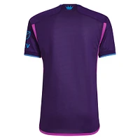 Maillot authentique pour homme Charlotte FC 2023 Crown Jewel Kit adidas violet