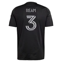 Maillot de joueur réplique du Charlotte FC Fortress Kit 2025 noir Tim Ream pour homme adidas