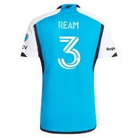Men's adidas Tim Ream Blue Charlotte FC 2024 The Carolina Kit: Explore Authentic Player Jersey