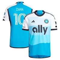 Men's adidas Wilfried Zaha Blue Charlotte FC 2024 The Carolina Kit: Explore Authentic Player Jersey